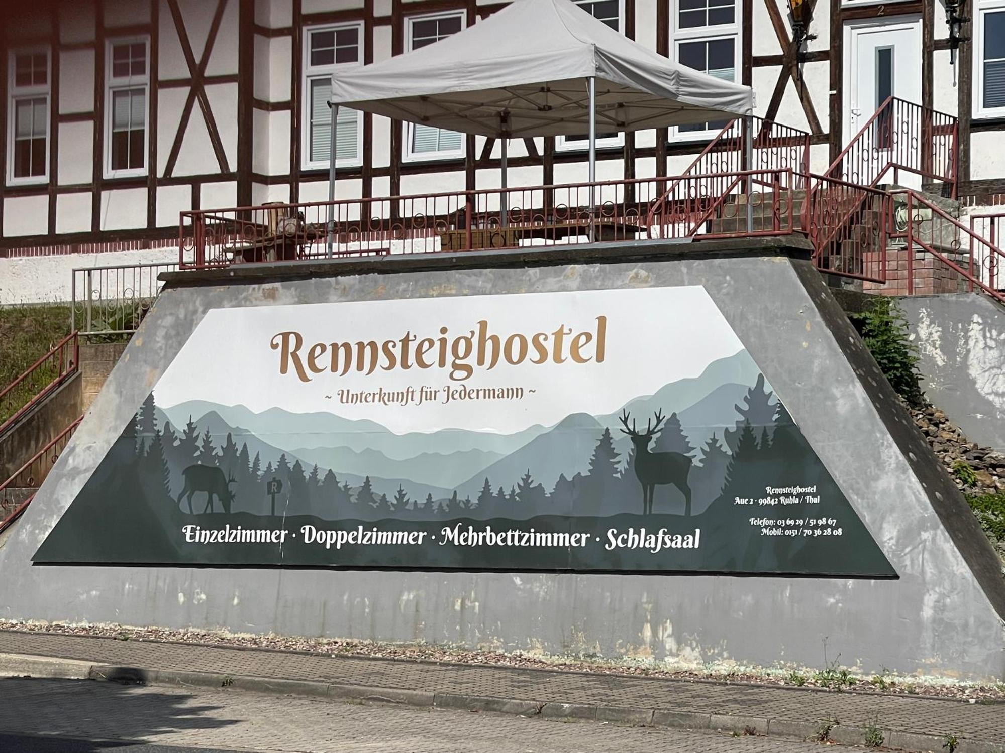 Rennsteighostel Ruhla Eksteriør bilde